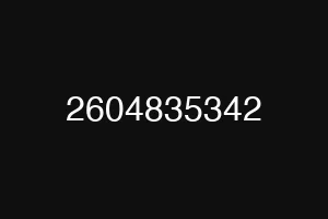 2604835342