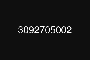 3092705002