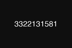 3322131581