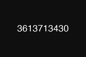 3613713430