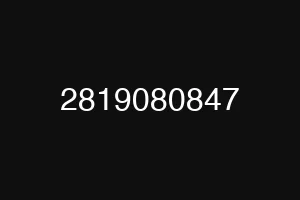 2819080847