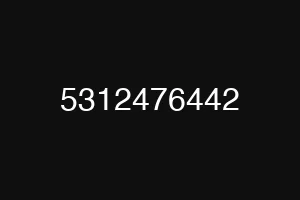 5312476442
