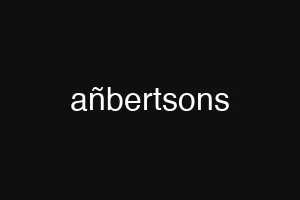 añbertsons