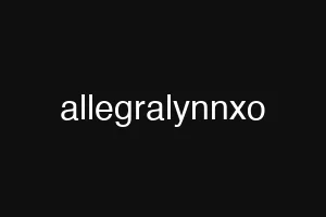 allegralynnxo