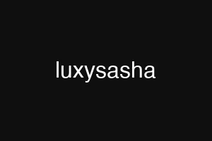luxysasha